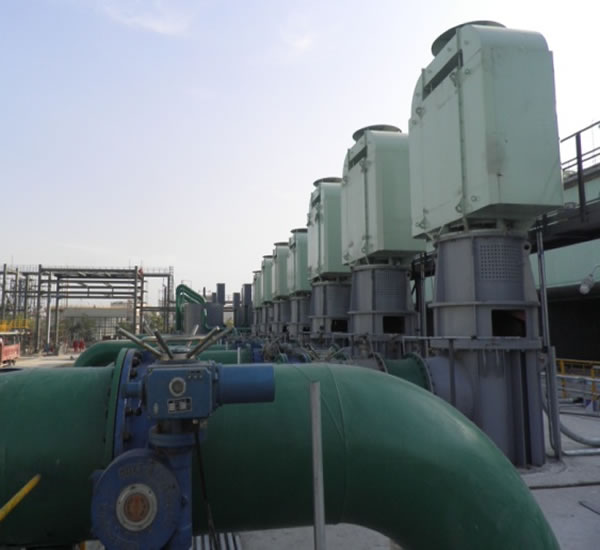 中石油寧夏石油500萬噸煉油改擴建工程立式長軸泵