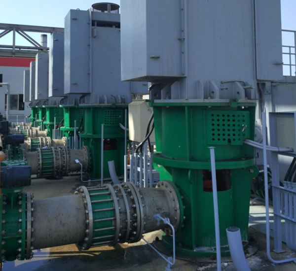 委內(nèi)瑞拉電廠輔機(jī)立式長軸循環(huán)水泵